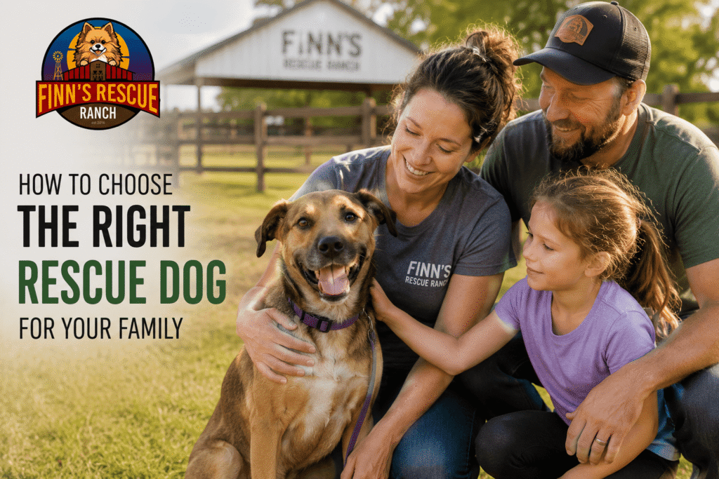 How to Choose the Right Rescue Dog for Your Family