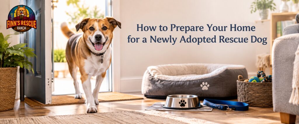 How to Prepare Your Home for a Newly Adopted Rescue Dog